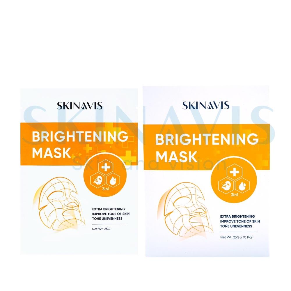 HÀNG NHẬP KHẨU - Mặt Nạ Trắng Sáng Da Skinavis Brightening Mask Giảm Thâm Sạm Nám Đốm Nâu