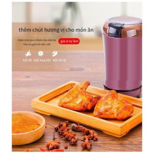 Máy Nghiền Bột Đa Năng Mini, Máy Xay Ngũ Cốc, Cafe Siêu Tốc