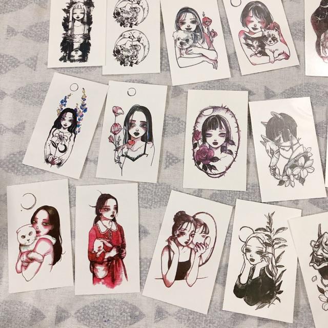 Set 30 tấm hình xăm dán