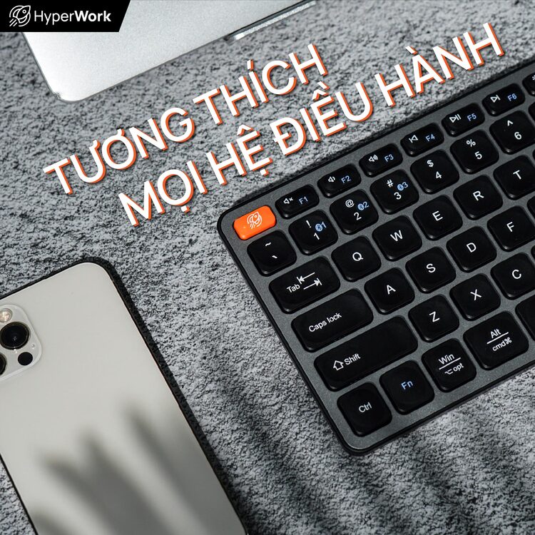 Bàn phím HyperWork KB1 - Hàng Chính Hãng