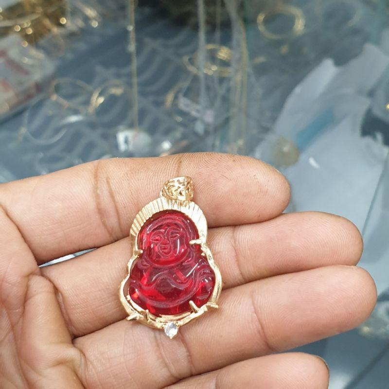 Mặt Dây Chuyền Di Lặc Vàng Vonfram Cao Cấp-Dùng không phai màu vàng cũ có thể làm mới