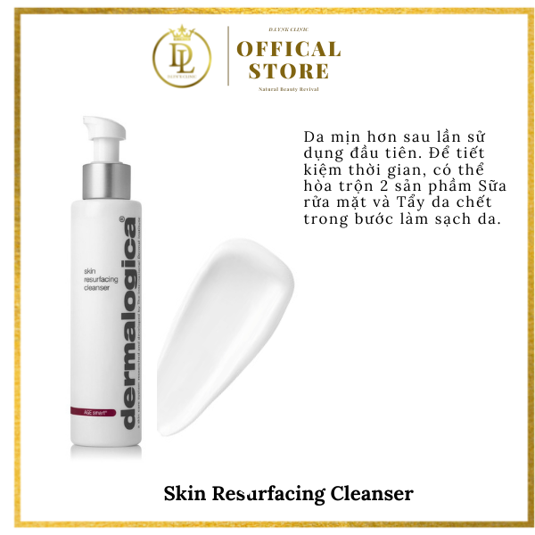 Sữa rửa mặt dưỡng ẩm, tẩy tế bào chết dành cho da lão hóa Dermalogica Skin Resurfacing Cleanser 150ml