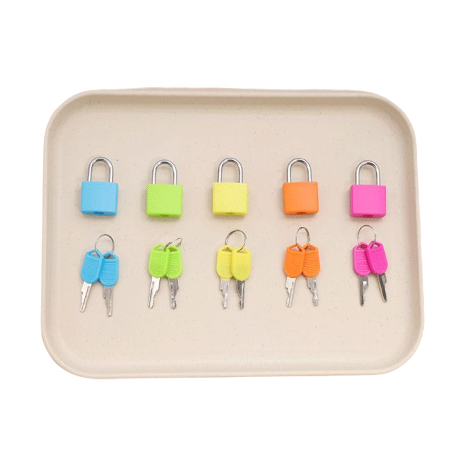 5 Pieces Montessori Material Color Matching Lock Set for Children Toddlers