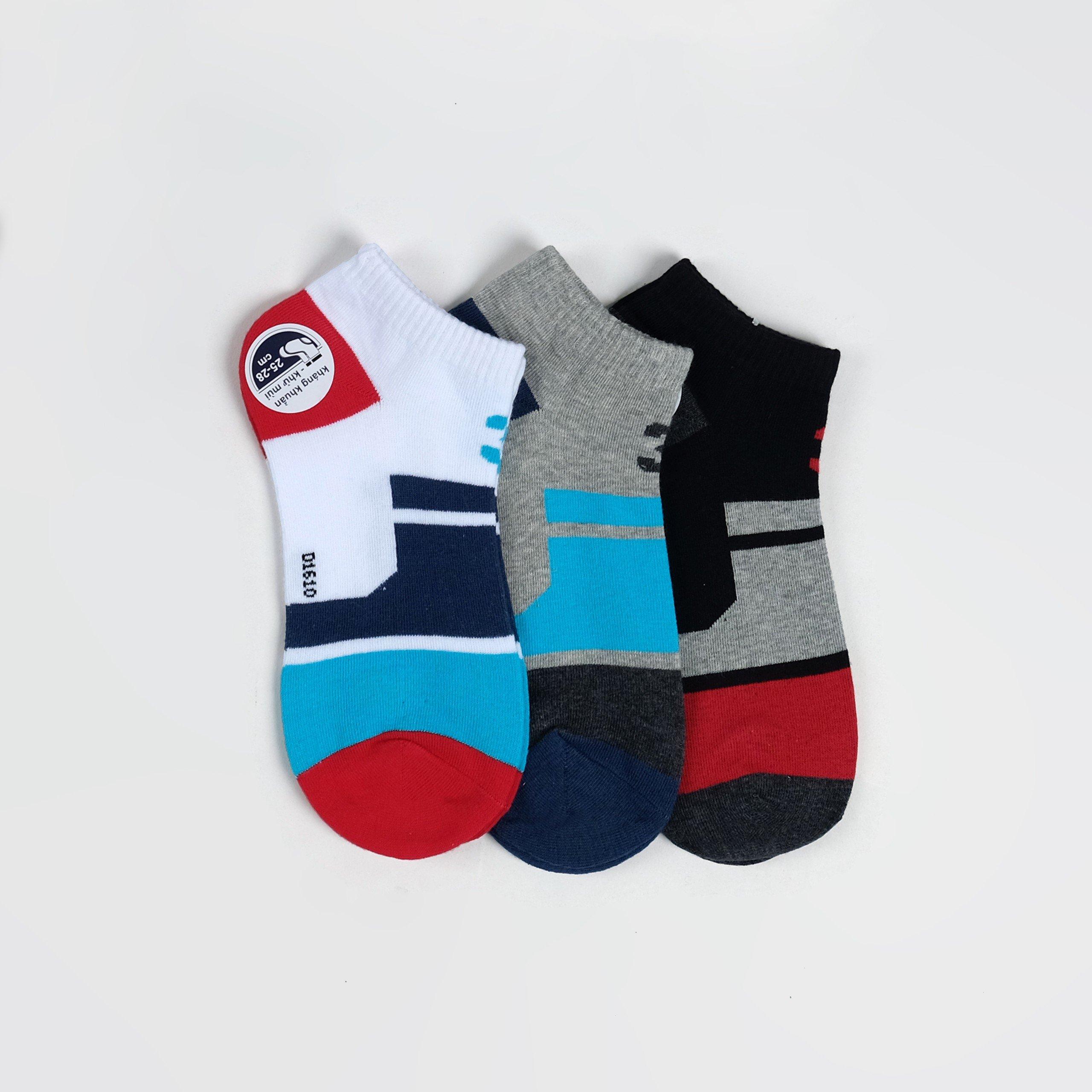 Tất Vớ Cổ Ngắn VIỆT PHÁP Chất liệu Cotton co giãn kháng khuẩn khử mùi VN03