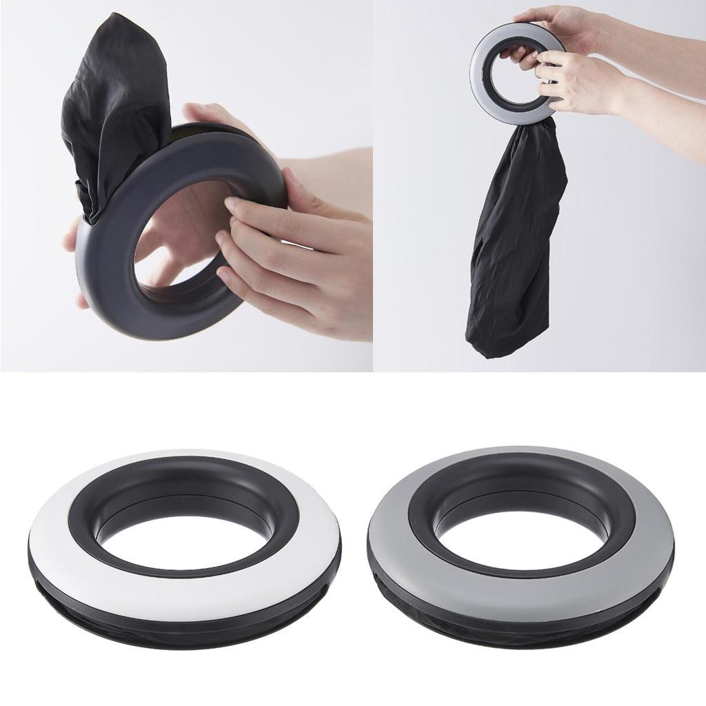 Reusable Grocery fashion spiral portable shopping bag storage box