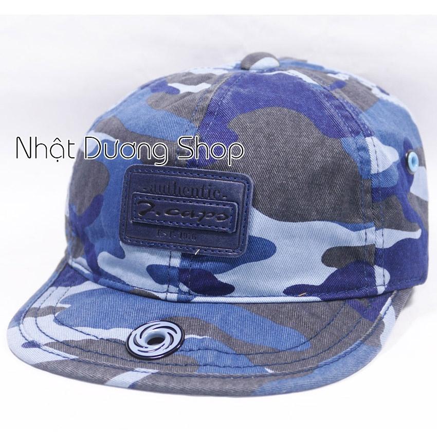 Nón kết mỏ mềm trẻ em từ 1-3 tuổi logo 7 đóng SÒ TO ở kết và đóng 3 sò - Chất liệu vải Kaki xịn sò oát mềm, sang trọng