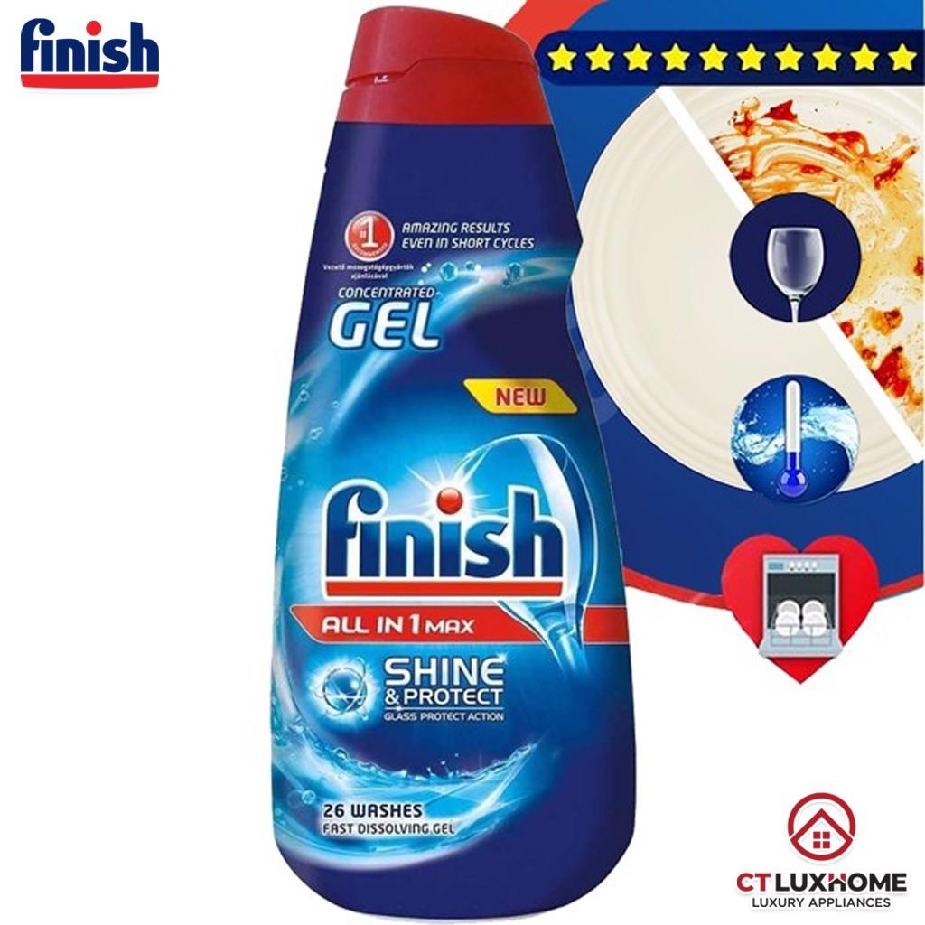 Gel rửa chén bát Finish - Gel rửa chén bát Eco 0% 