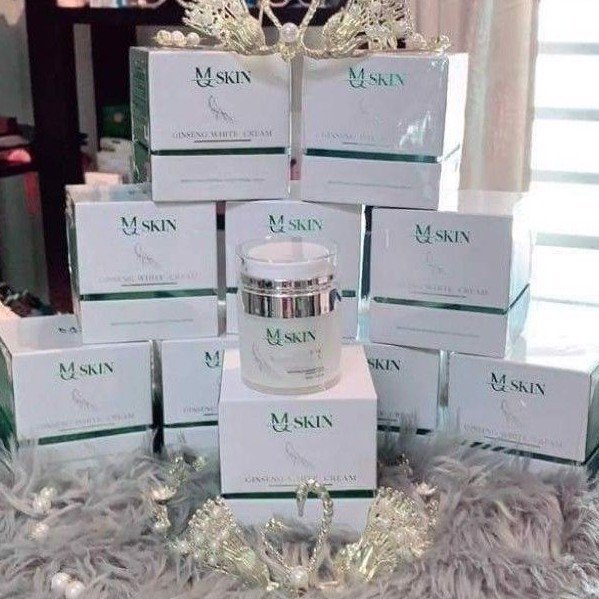 Kem face nhân sâm dưỡng trắng da Ginseng White Cream  nhân sâm giúp dưỡng da trắng mịn hồng hào, căng bóng, nuôi khoẻ làn da, tái tạo hệ sợi collagen cho da 30gr 