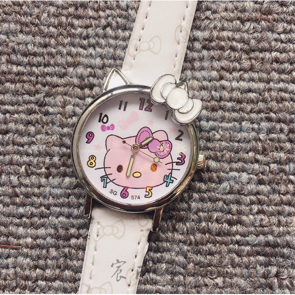 ĐỒNG HỒ TRẺ EM - ĐỒNG HỒ BÉ GÁI HELLO KITTY ĐÁNG YÊU - KITTY2