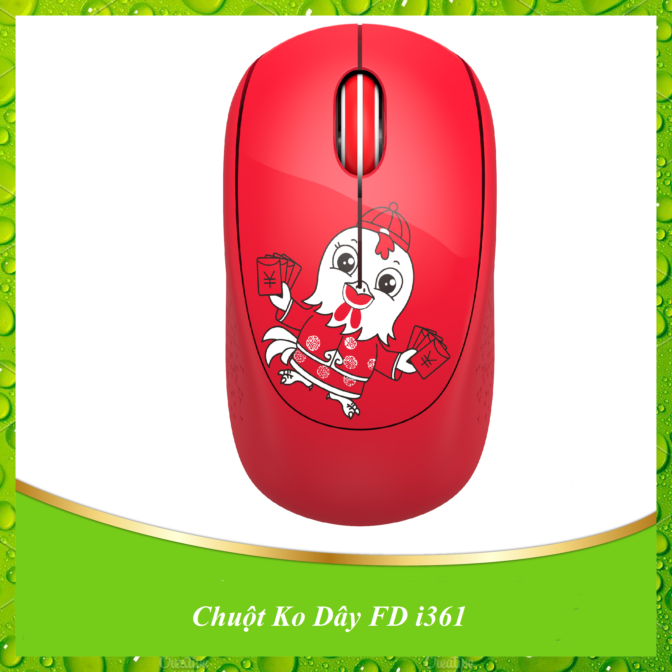 Chuột Ko Dây FD i361-CHUỘT FD MINI