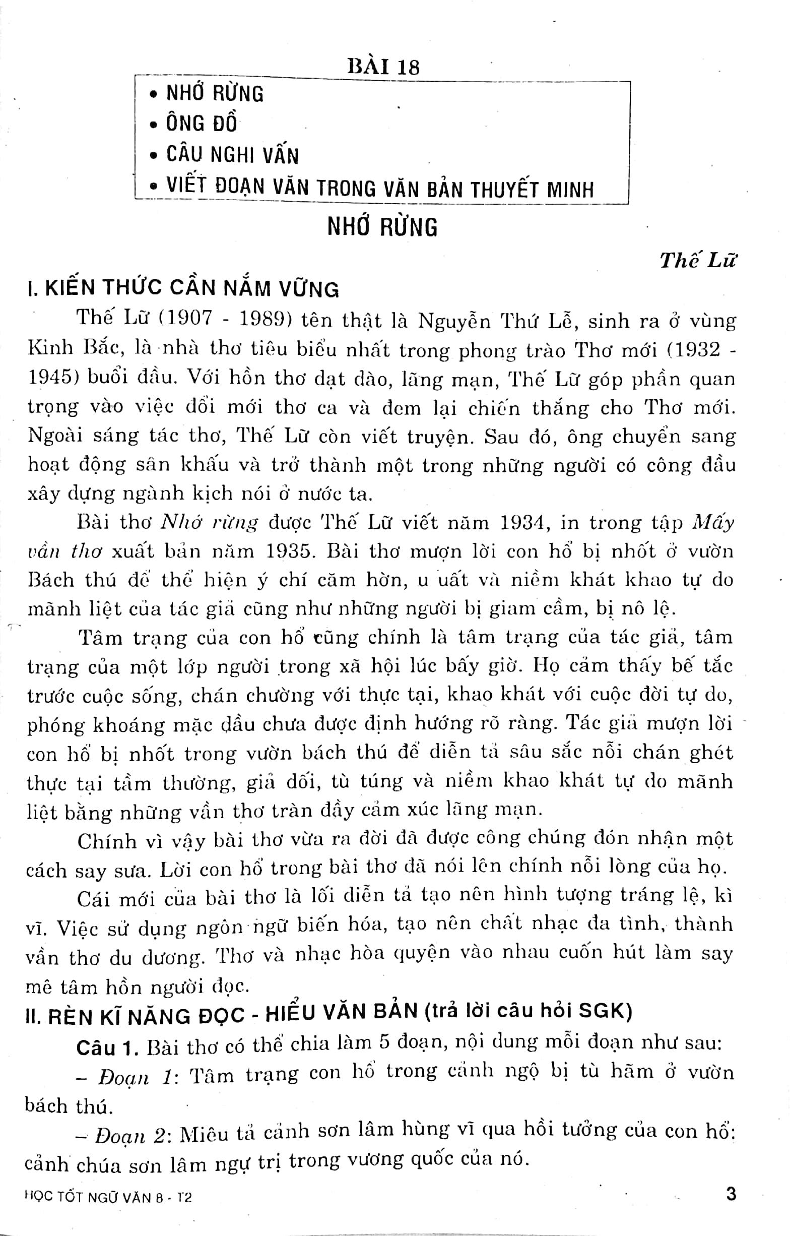 Học Tốt Ngữ Văn 8 - Tập 2