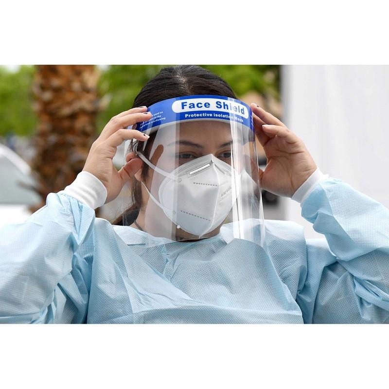 Kính Chống Giọt Bắn Face Shield Loại Tấm Che Mặt Phòng Dịch - CH Hương Thị Miễn Phí Vận Chuyển
