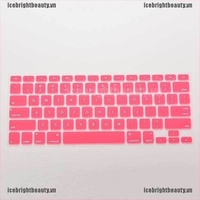 Miếng Silicone Phủ Bàn Phím Cho Macbook Air Pro 33.02 38.1 43.18 cm