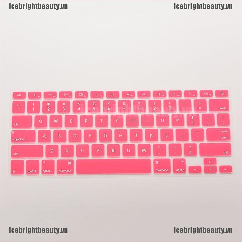 Miếng Silicone Phủ Bàn Phím Cho Macbook Air Pro 33.02 38.1 43.18 cm