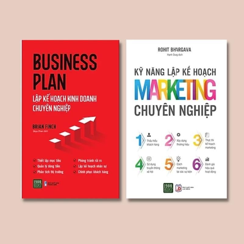 Combo Business Plan - Lập Kế Hoạch Kinh Doanh Chuyên Nghiệp + Kỹ Năng Lập Kế Hoạch Marketing Chuyên Nghiệp