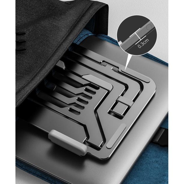 T620 Giá Đỡ iPad, Máy Tính Bảng Gấp Gọn Hỗ Trợ Tản Nhiệt Tốt Từ Nhôm Cao Cấp, Chắc Chắn, Nhiều Nắc Điều Chỉnh