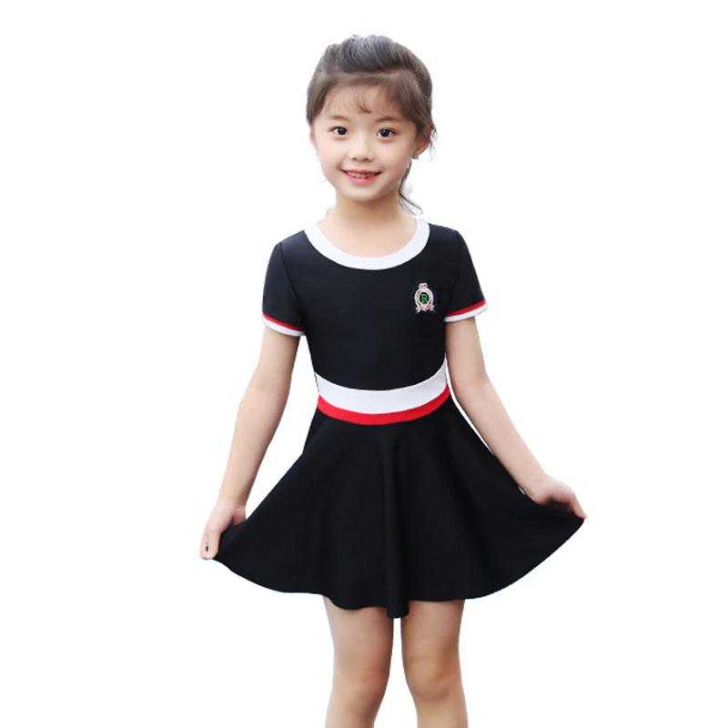 Loe Ngắn Tay Váy Hai Mảnh Bơi Trang Phục Cho Bé Gái Đồ Bơi Trẻ Em Bơi Đồ Tắm