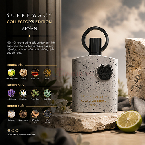 Nước hoa Afnan Supremacy Collector's Edition EDP (100ml) - Hàng chính hãng