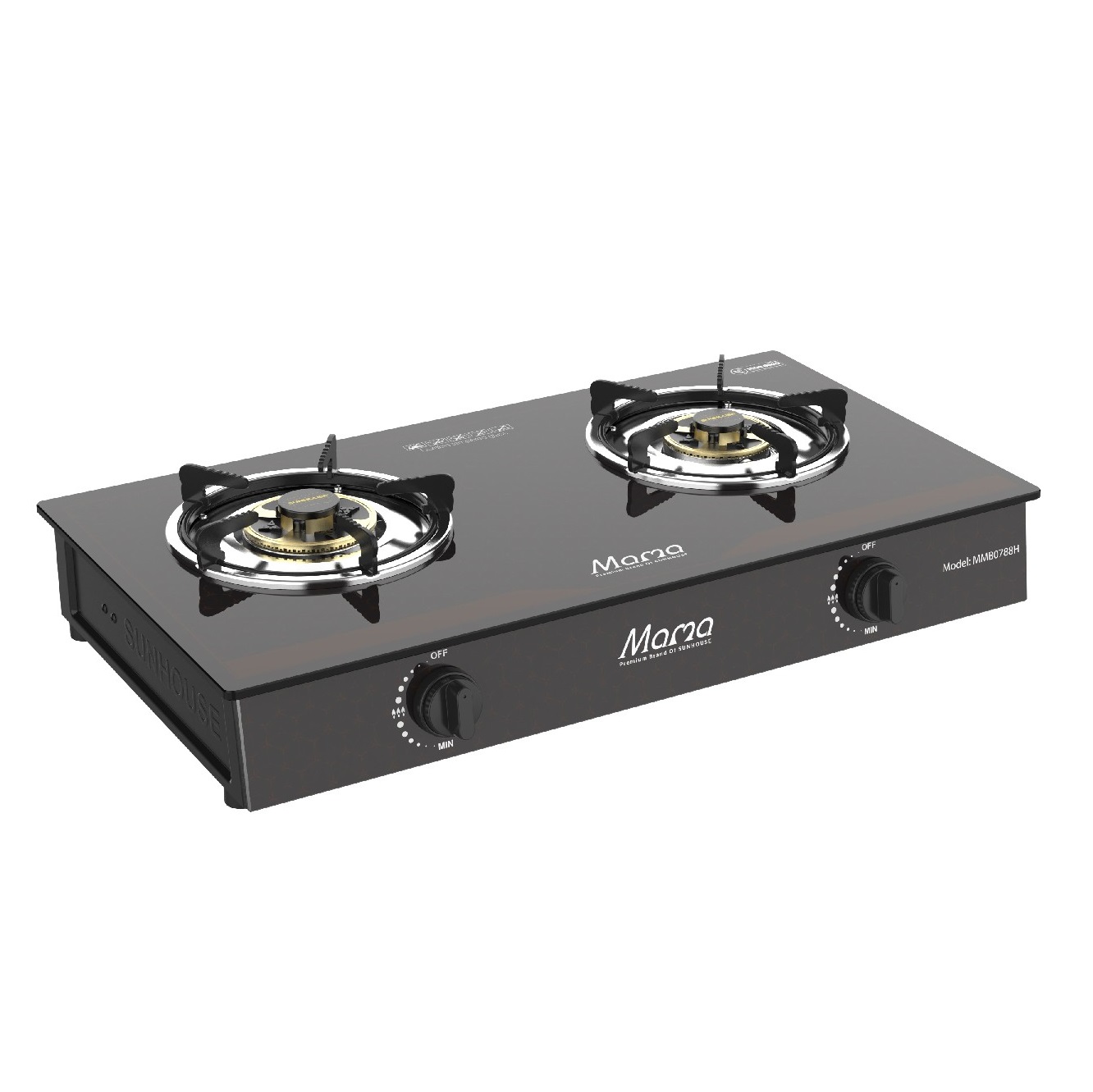 BẾP GAS DƯƠNG KÍNH SUNHOUSE MMB0788H - Hàng Chính Hãng