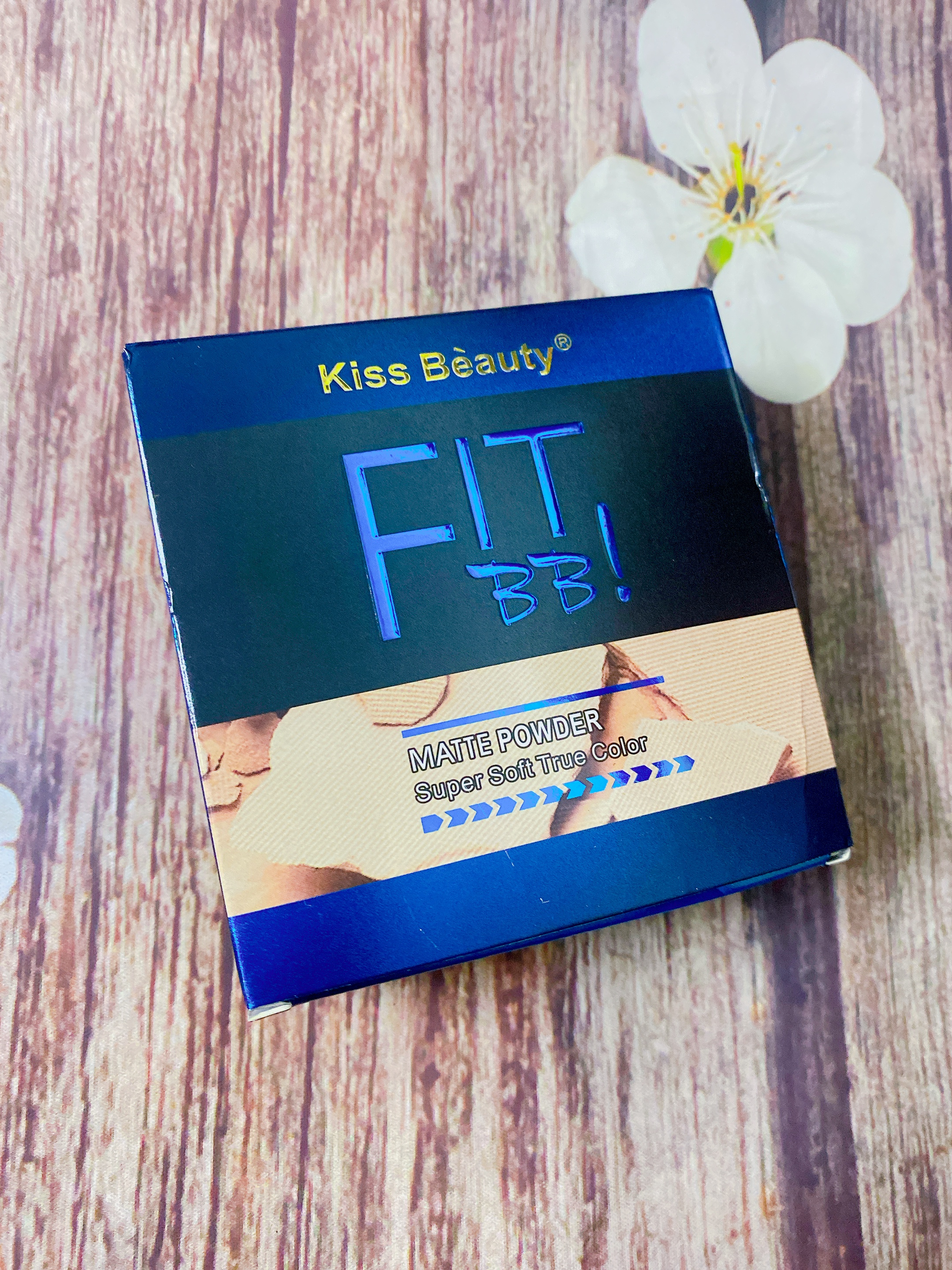 PhấnPhủ Fit BB Kiss Beauty 2 Tầng Kèm Mút Siêu Mịn