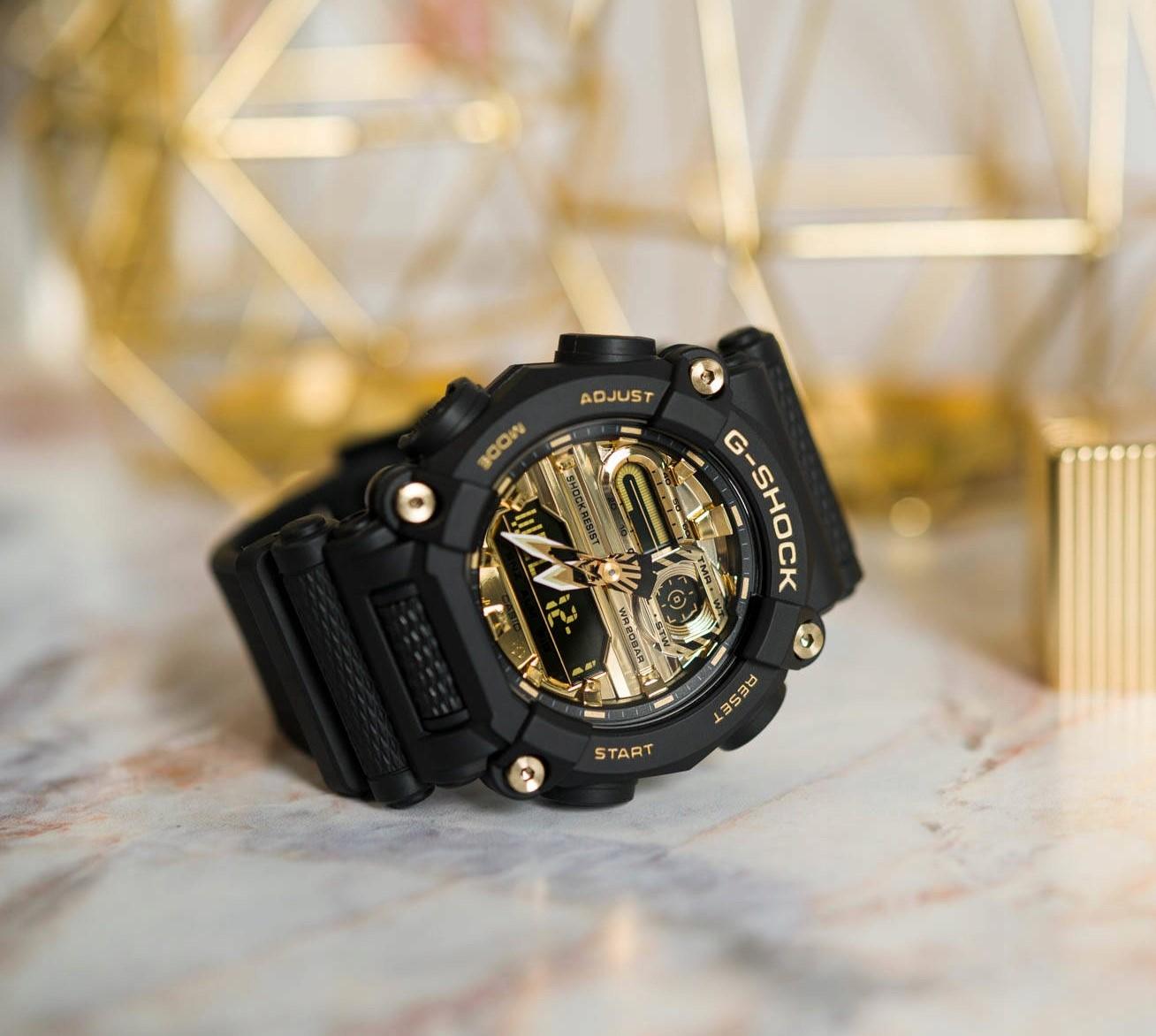 Đồng Hồ Nam Dây Nhựa Casio G-Shock GA-900AG-1ADR Chính Hãng - GA-900AG-1A