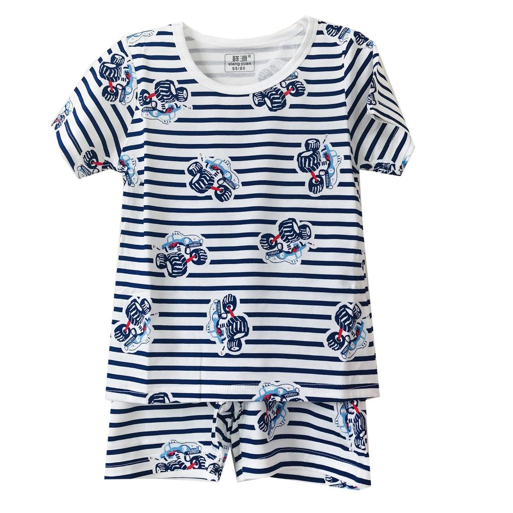 Bộ đồ bé trai cotton giấy siêu mát set trang phục cho bé trai họa tiết siêu dễ thương - Misolkids by huong274