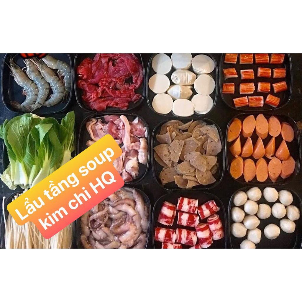 Khay đựng shushi, bufet, lẩu, đồ nướng nhựa melamine kiểu Hàn Quốc vuông 14x14cm hoặc chữ nhật 24x14 cm - màu đen