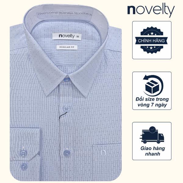 ÁO SƠ MI NAM DÀI TAY NOVELTY REGULAR FIT RECYCLED - 240628D
