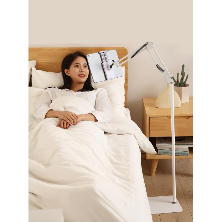 Lazy Arm Universal Giá đỡ cây treo Nhôm Lò Xo cho Điện Thoại Máy Tính Bảng Đỡ Sàn ️ FREESHIP ️
