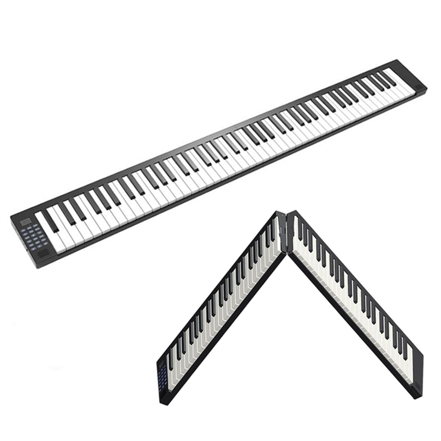 [Gấp Gọn] Đàn Piano Điện Konix PJ88S - 88 Phím Cảm Ứng Lực Có Loa PJ88 (Pin sạc, Bluetooth, Pedal) Hàng Chính Hãng