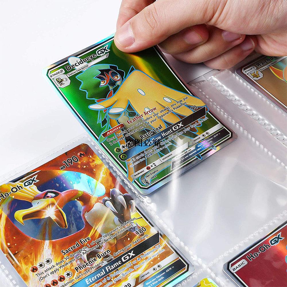 Album Pokemon lớn black gold hiện ứng holo rare ánh vàng hình Charizard rồng lưởng tiến hóa XY sức chứa 540 card Album VIP 1492 34-1