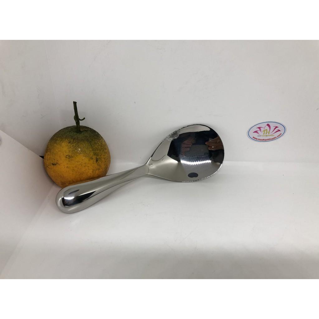 Vá cơm inox 304 Hàn Quốc eo đẹp dày sáng bóng dày dặn siêu bền đẹp có loại chống dính