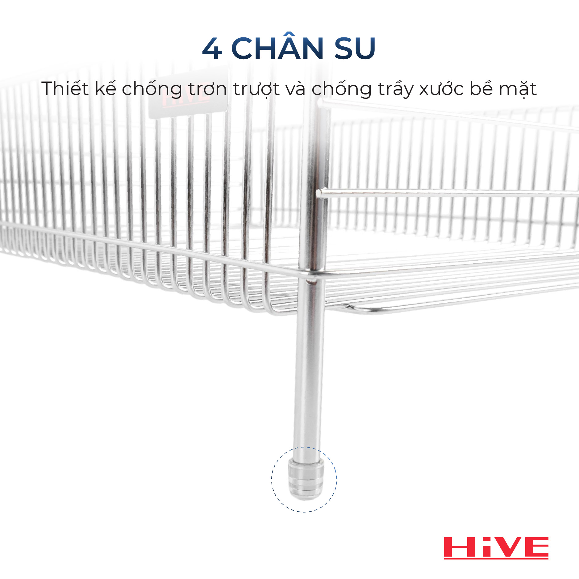 Giá úp chén bát HiVE LU 1 tầng