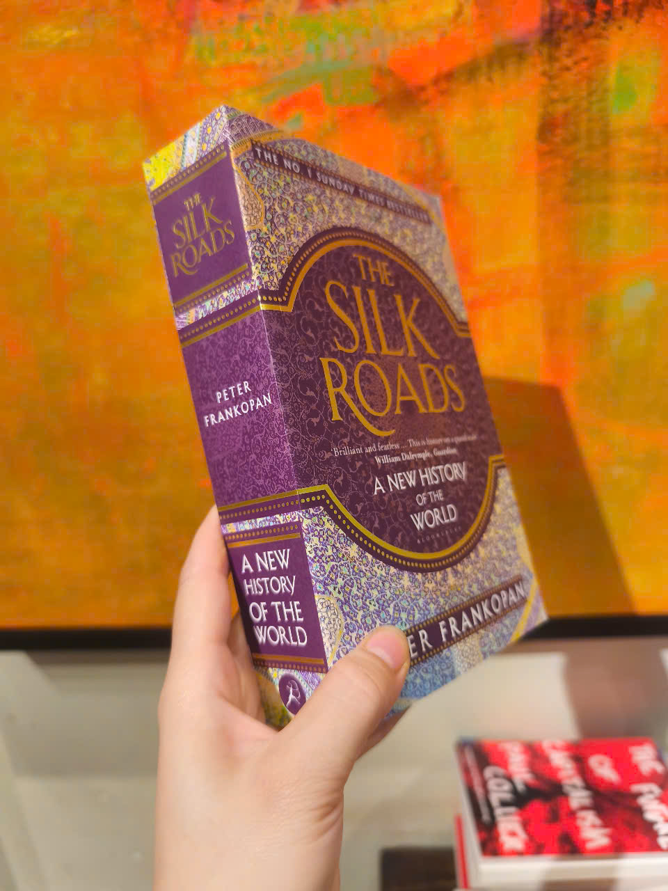Sách - The Silk Roads by Peter Frankopan - A New History of the World (Bloomsbury Paperbacks)