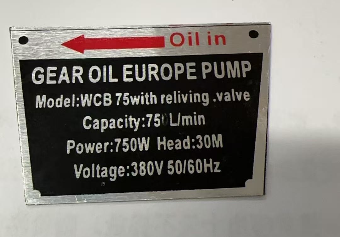 Máy Bơm Dầu Thủy Lực Bánh Răng 380V 3 Pha