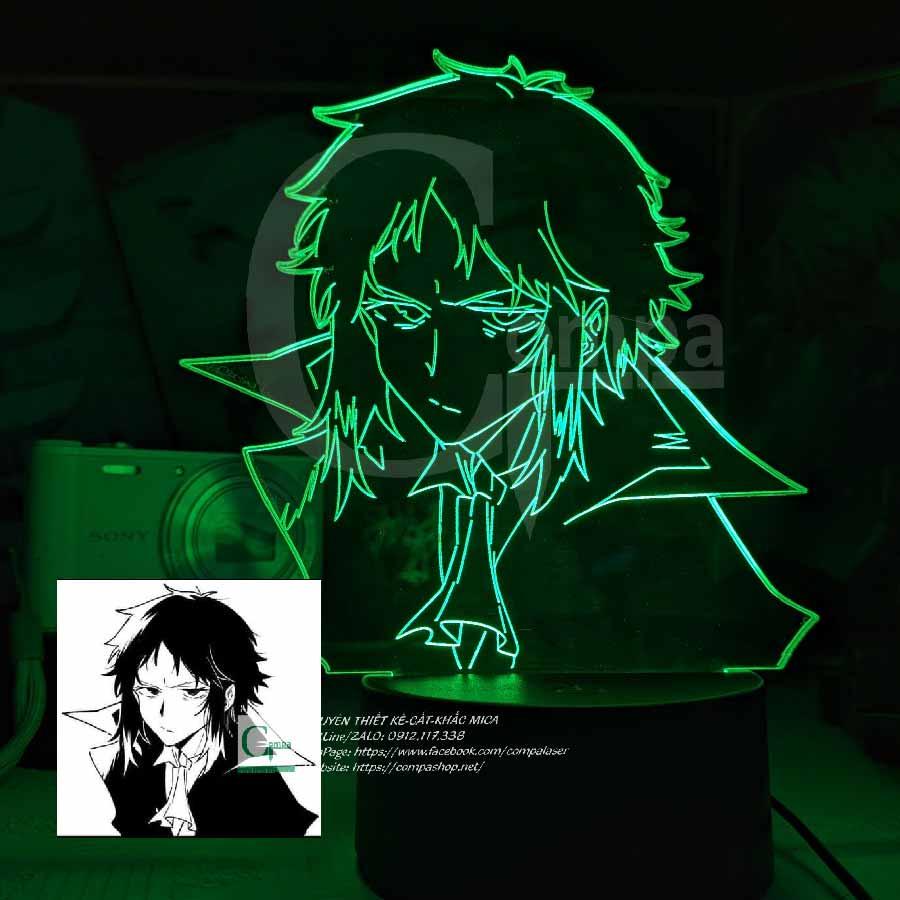 Đèn Ngủ Bungo Stray Dogs Ryunosuke Akutagawa Type 01 ABSD0301 16 MÀU TÙY CHỈNH