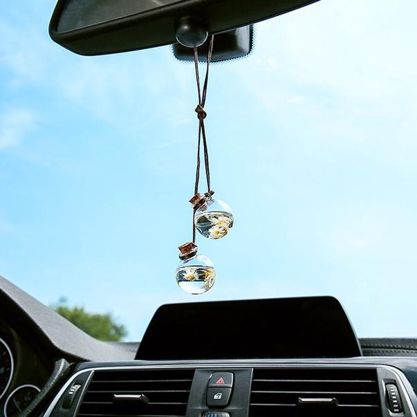 Phụ Kiện Treo Trang Trí Kính Chiếu Hậu Xe Hơi Tạo Mùi Hương