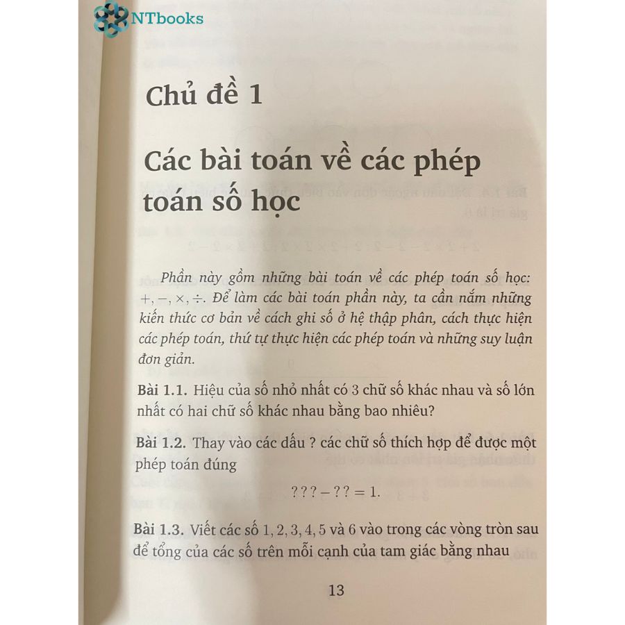 Sách 169 Bài toán hay cho trẻ em và người lớn