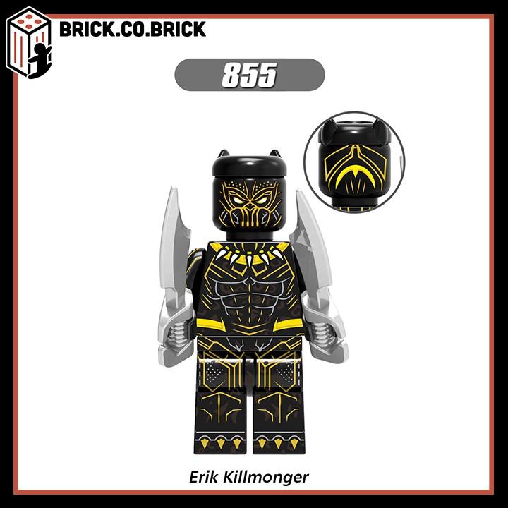 Đồ chơi Xếp hình Lắp ráp Người Báo Đen Black Panther minifig Siêu anh hùng Super heroes DC X0191 - X856