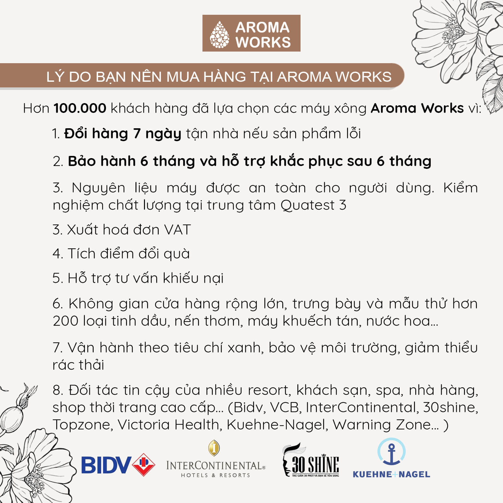 Máy xông tinh dầu Aroma Works xông phòng làm đèn ngủ, giúp khử mùi, đuổi muỗi, thanh lọc không khí, dễ ngủ