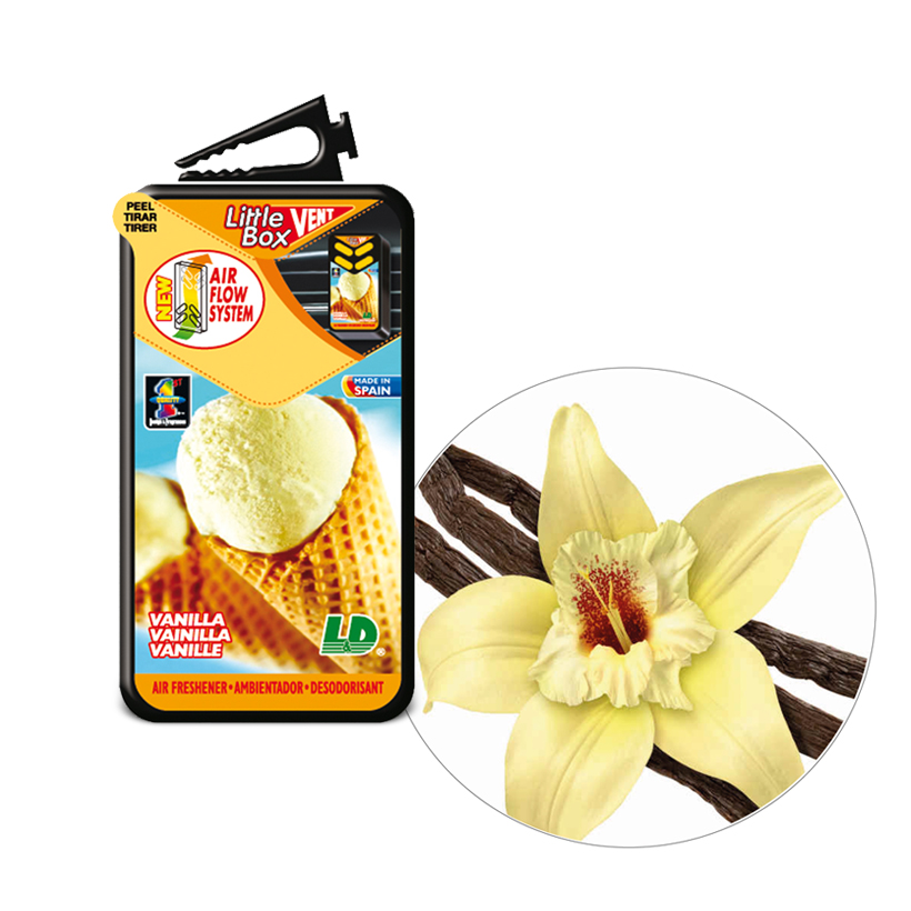 Hộp Thơm Ghim Máy Lạnh L&amp;D Little Box Vanilla 5ml