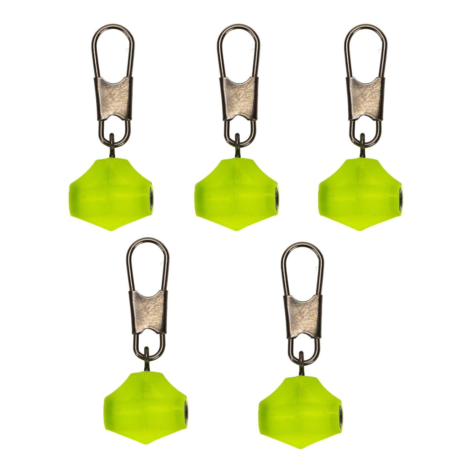 5x High Strength Sinker Sliders Fishing Line Sinker Slides, Weight Sinker Connector for Surf Rigs Fishing Barrel Swivels Snap Fishing Tackle