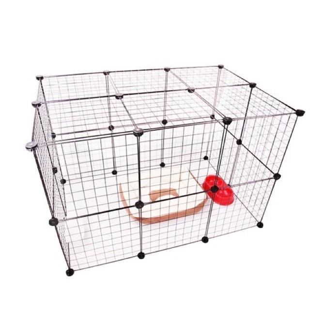 Tấm Sắt Ghép Quây Chuồng Chó Mèo 45x35