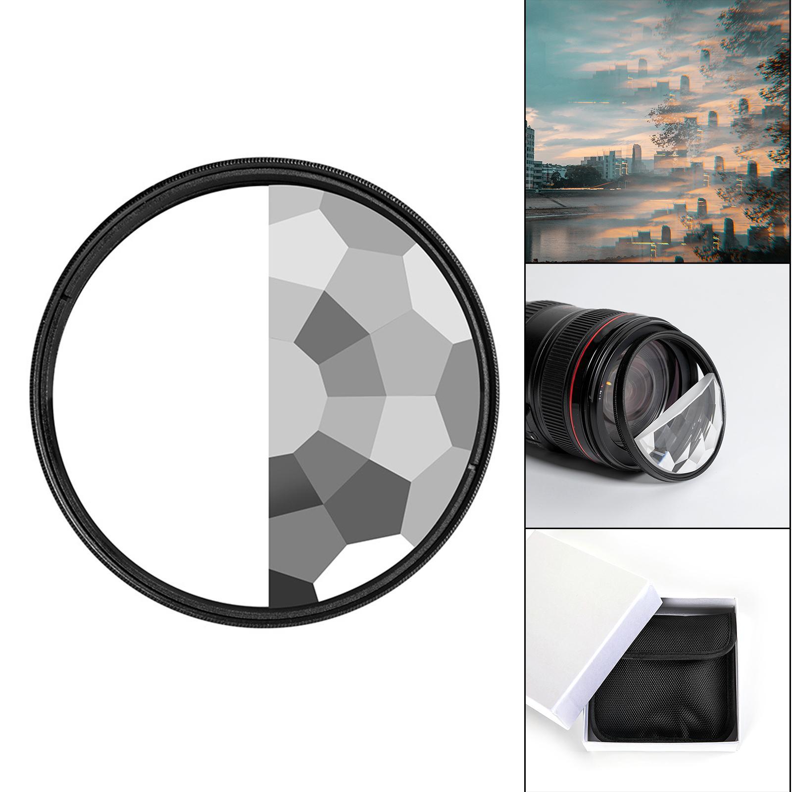 79mm Kaleidoscope Special Effects Camera Lens Filter Multiple Refractions FX