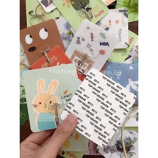 Móc dán tường 3D siêu chắc chắn 7x6cm