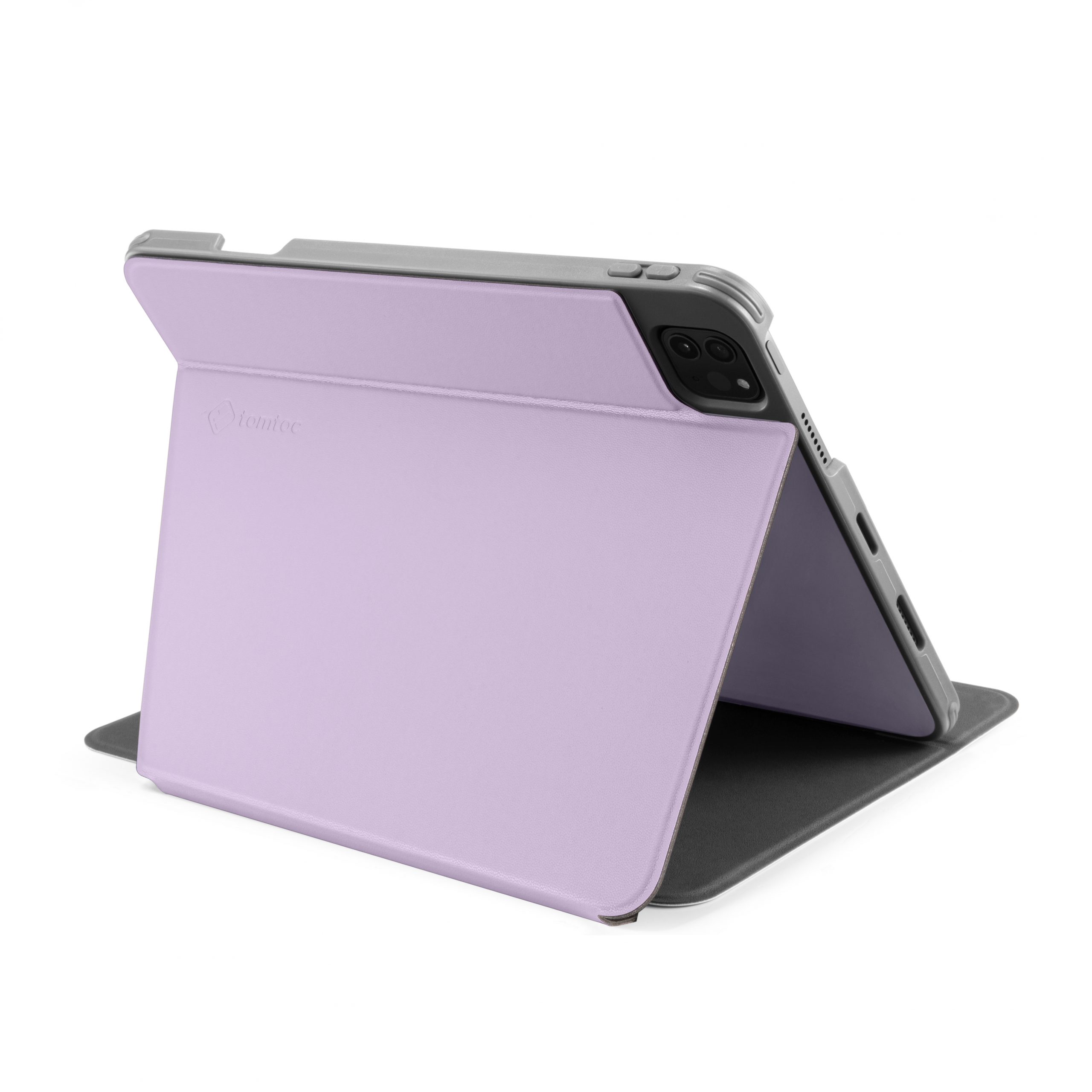 BAO DA TOMTOC FOR IPAD PRO 11 INCH 2021 TỪ TÍNH ĐA GÓC VERTICAL HỖ TRỢ SẠC KHÔNG DÂY APPLE PENCIL B02-007 - HÀNG CHÍNH HÃNG