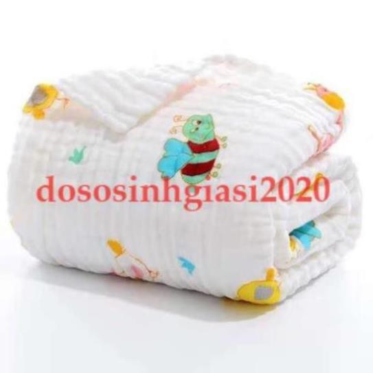 Chăn cho bé-Chăn sợi tre 6 Lớp/ Mền sơ sinh