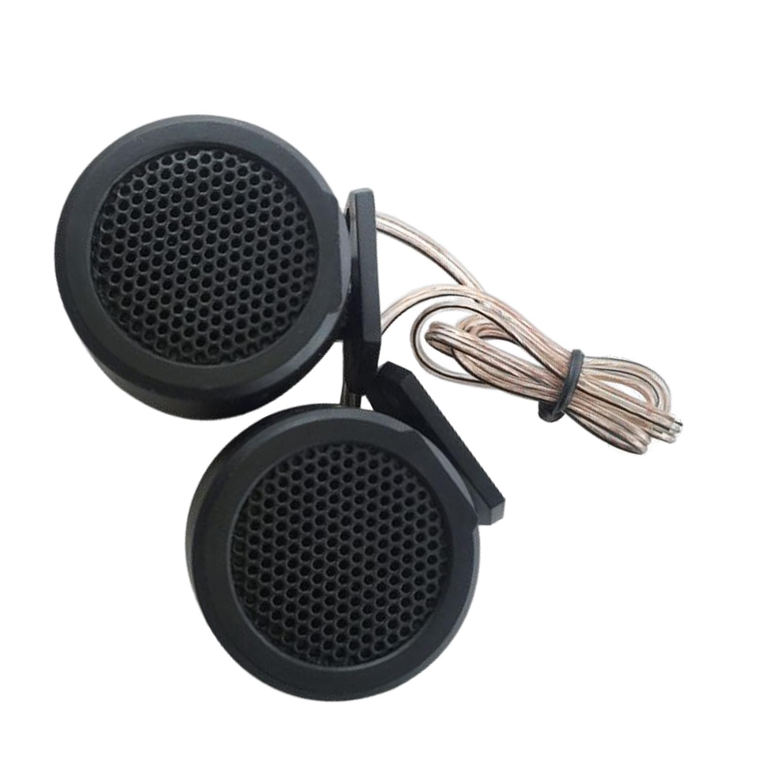 2 Pieces Car Stereo Speaker Dome Tweeter 500W Maximum Power Loudspeaker