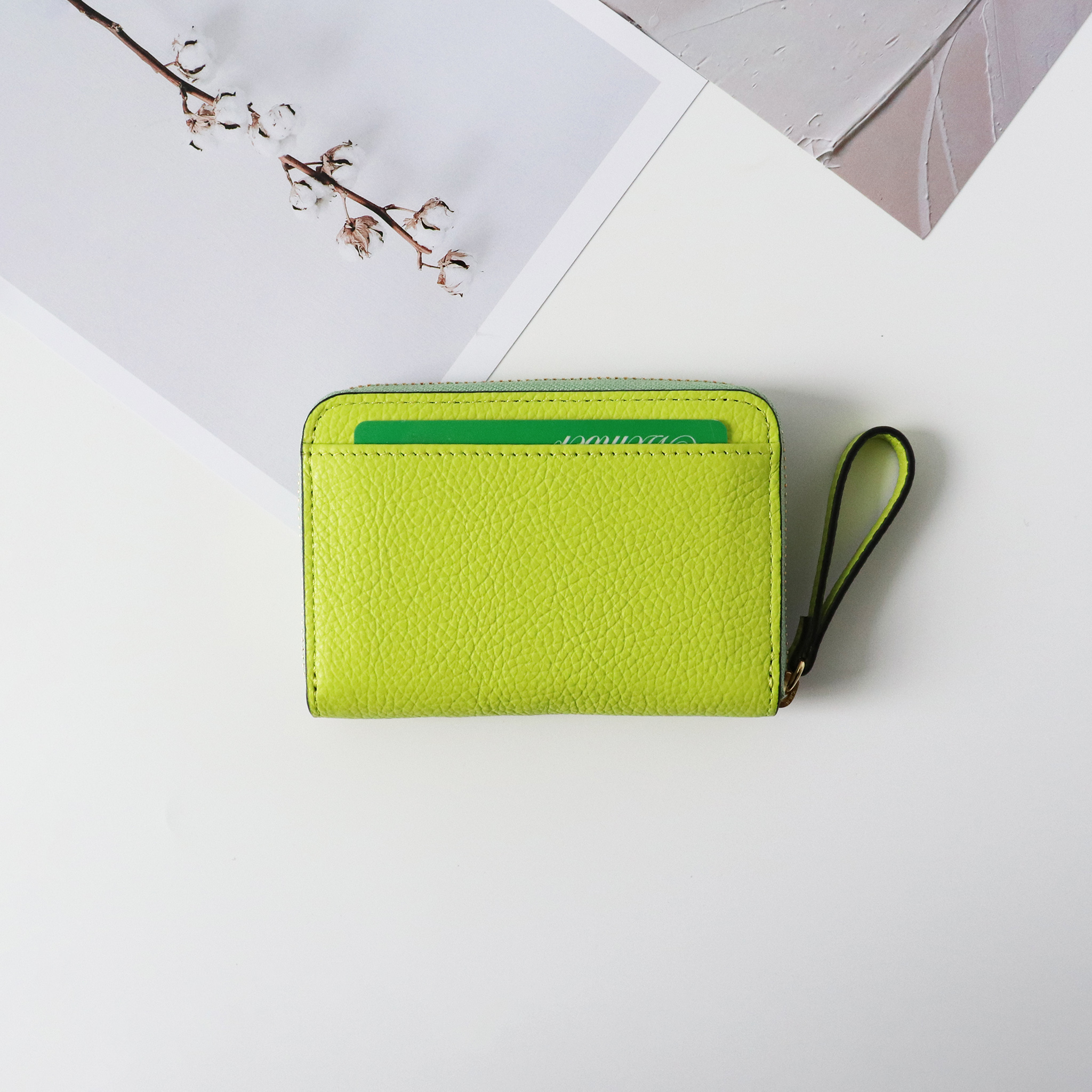 Ví đựng tiền nữ mini khóa zip nhỏ gọn - có ngăn tiền thẳng