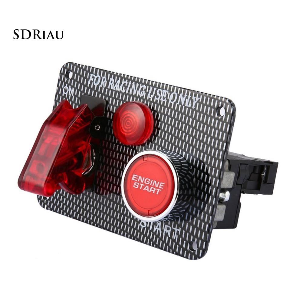 Công Tắc Khởi Động Cho Xe Đua Có Đèn Led Đỏ